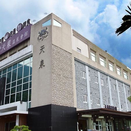 The Solas Hot Spring Resort Nantou Exterior foto