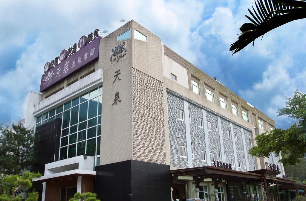 The Solas Hot Spring Resort Nantou Exterior foto